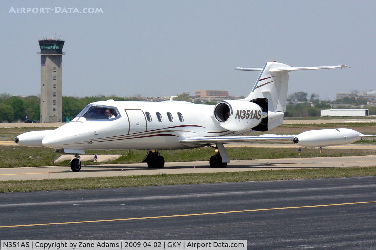 N351AS, 1977 Gates Learjet 35A C/N 146, At Arlington Municipal