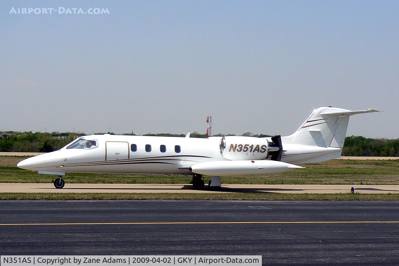 N351AS, 1977 Gates Learjet 35A C/N 146, At Arlington Municipal