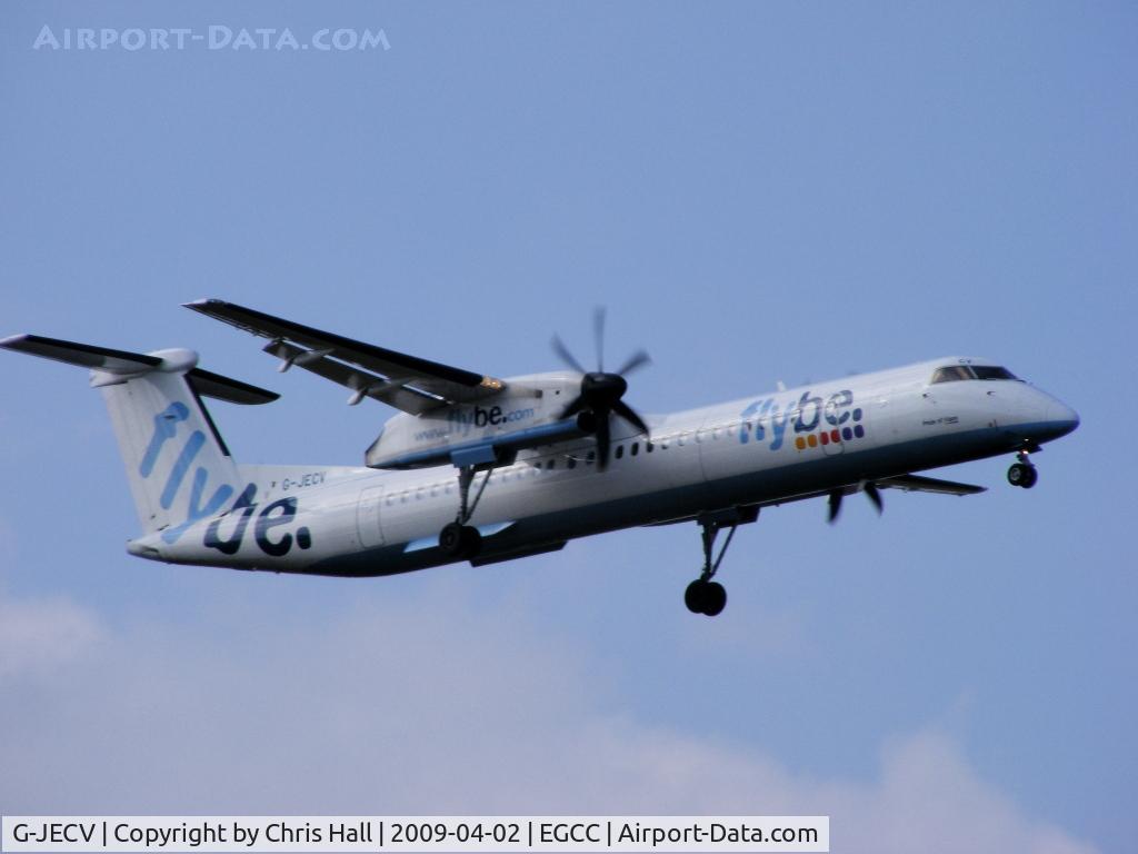 G-JECV, 2007 De Havilland Canada DHC-8-402Q Dash 8 C/N 4148, flybe