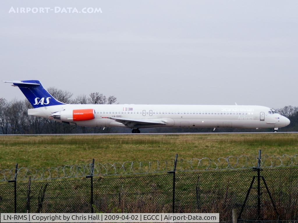 LN-RMS, 1992 McDonnell Douglas MD-82 (DC-9-82) C/N 53368, Scandinavian