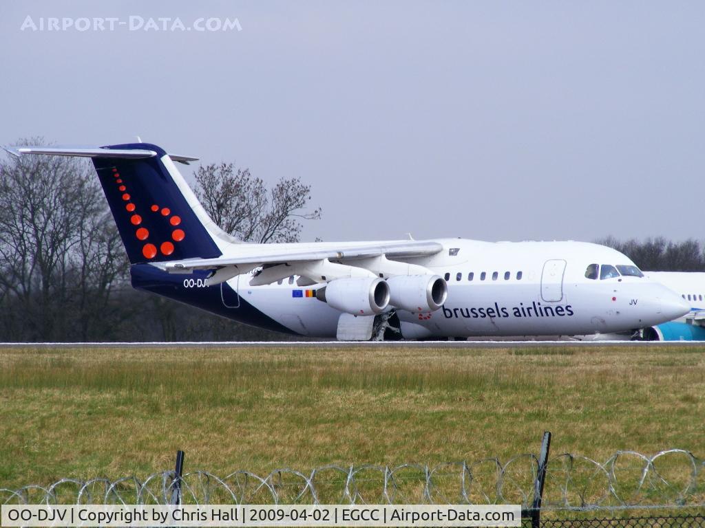 OO-DJV, 1996 British Aerospace Avro 146-RJ85 C/N E.2295, Brussels Airlines