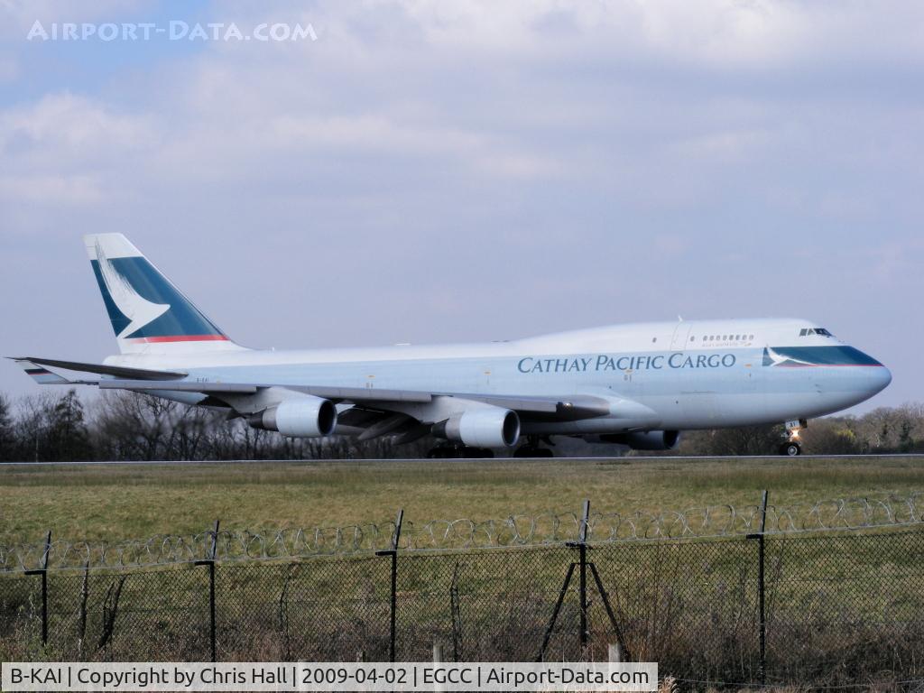 B-KAI, 1994 Boeing 747-412 C/N 27217, Cathay Pacific Cargo