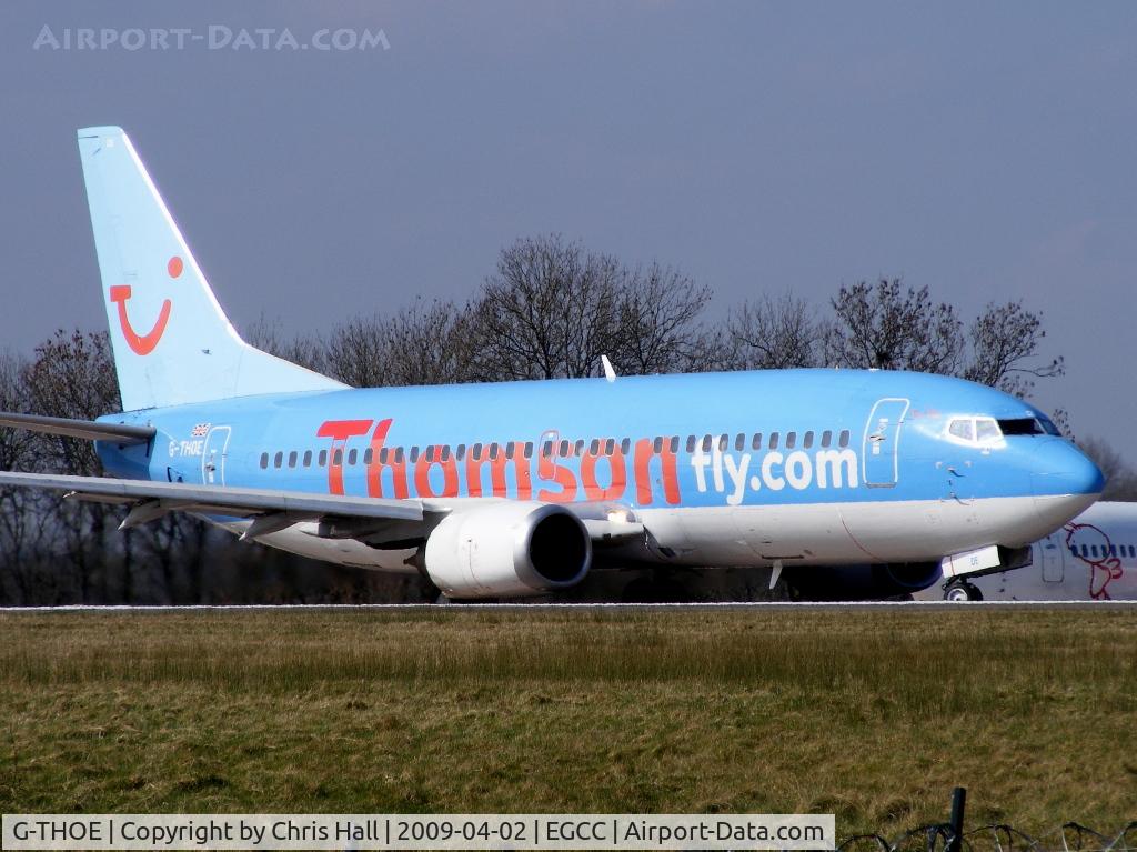 G-THOE, 1995 Boeing 737-3Q8 C/N 26313, Thomson