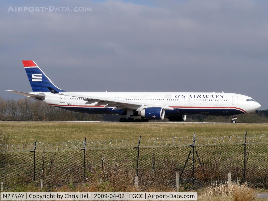 N275AY, 2000 Airbus A330-323 C/N 0370, US Airways