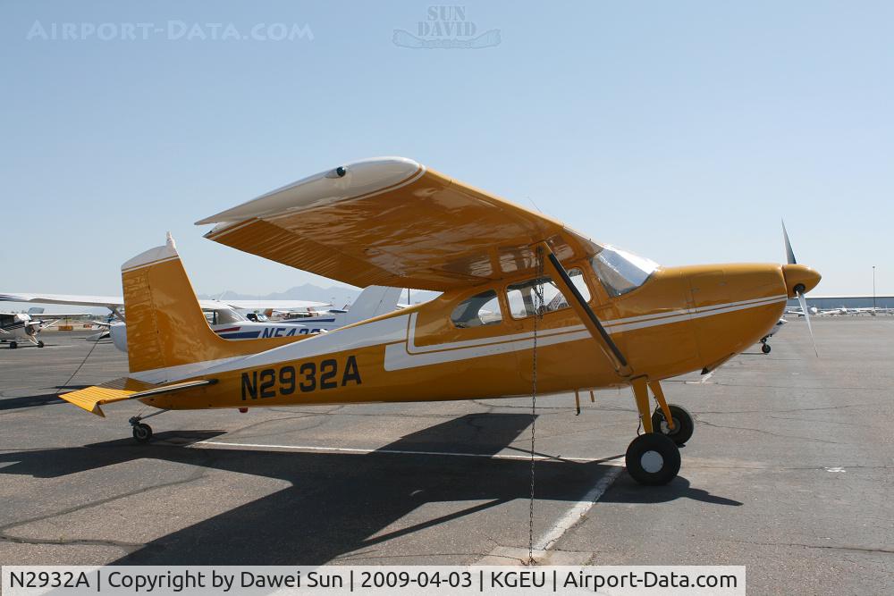 N2932A, 1953 Cessna 180 C/N 30132, Glendale