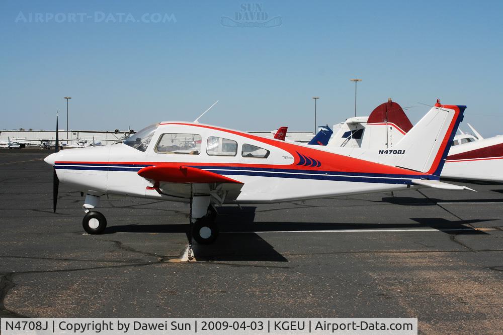 N4708J, 1966 Beech A23A C/N M-1014, KGEU