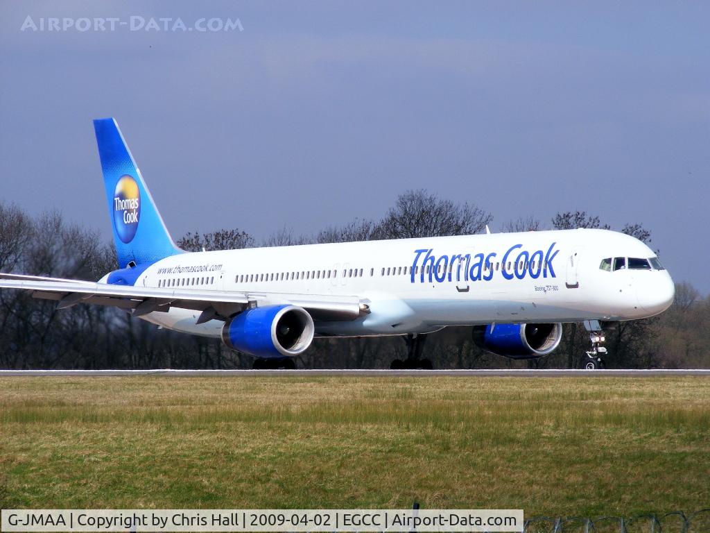 G-JMAA, 2001 Boeing 757-3CQ C/N 32241, Thomas Cook