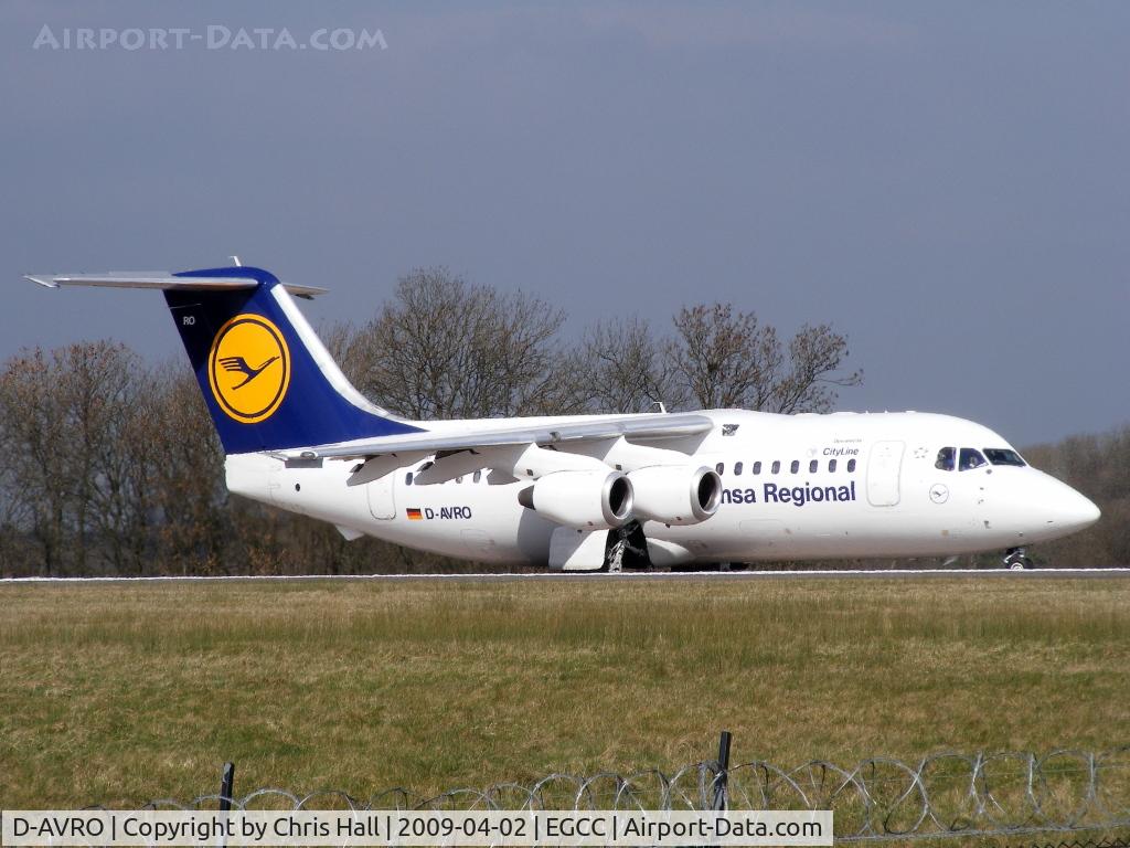 D-AVRO, 1994 British Aerospace Avro 146-RJ85 C/N E.2246, Lufthansa Regional operated by CityLine