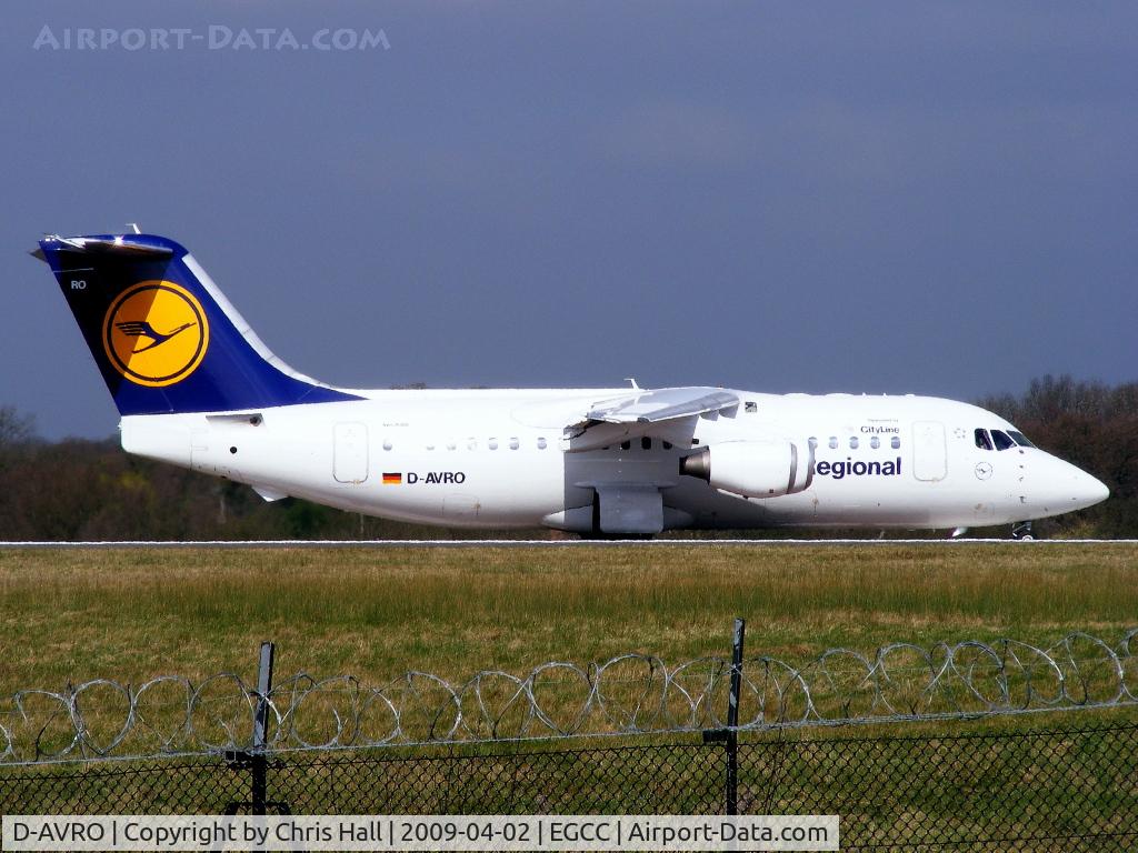 D-AVRO, 1994 British Aerospace Avro 146-RJ85 C/N E.2246, Lufthansa Regional operated by CityLine