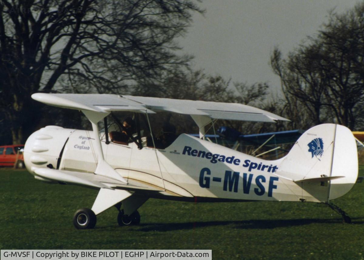 G-MVSF, 1989 Murphy Renegade Spirit UK C/N PFA 188-11423, TAXYING IN 1990
