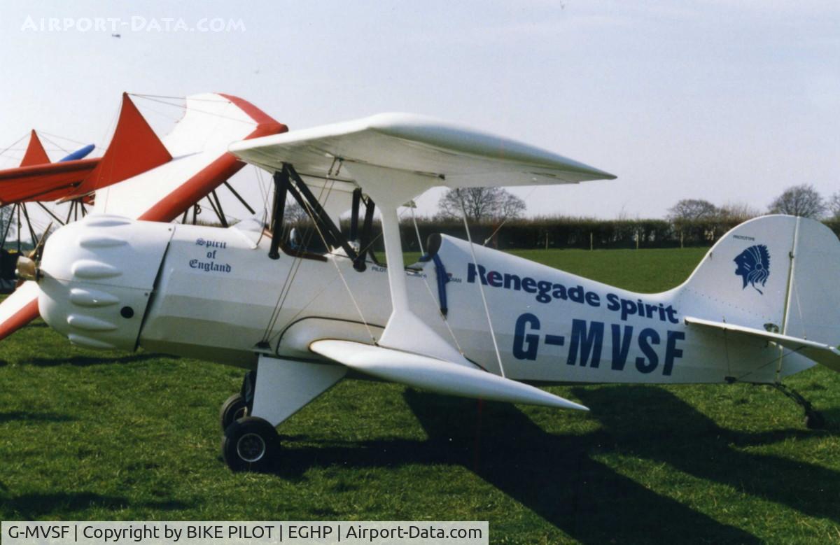 G-MVSF, 1989 Murphy Renegade Spirit UK C/N PFA 188-11423, SPIRIT OF ENGLAND POPHAM 1990