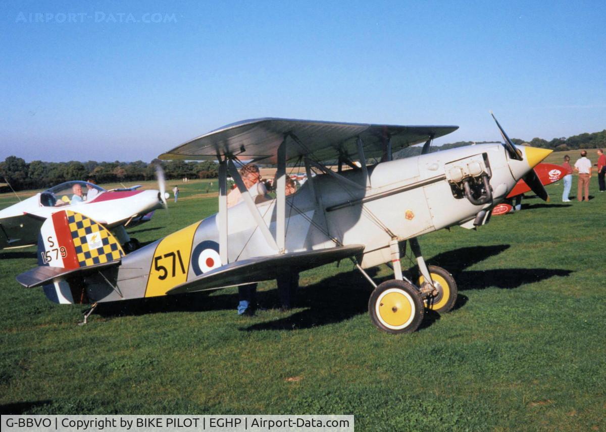 G-BBVO, 1987 Isaacs Fury II C/N PFA 011-10091, AN ISSACS FURY PRETENDING TO BE A HAWKER NIMROD