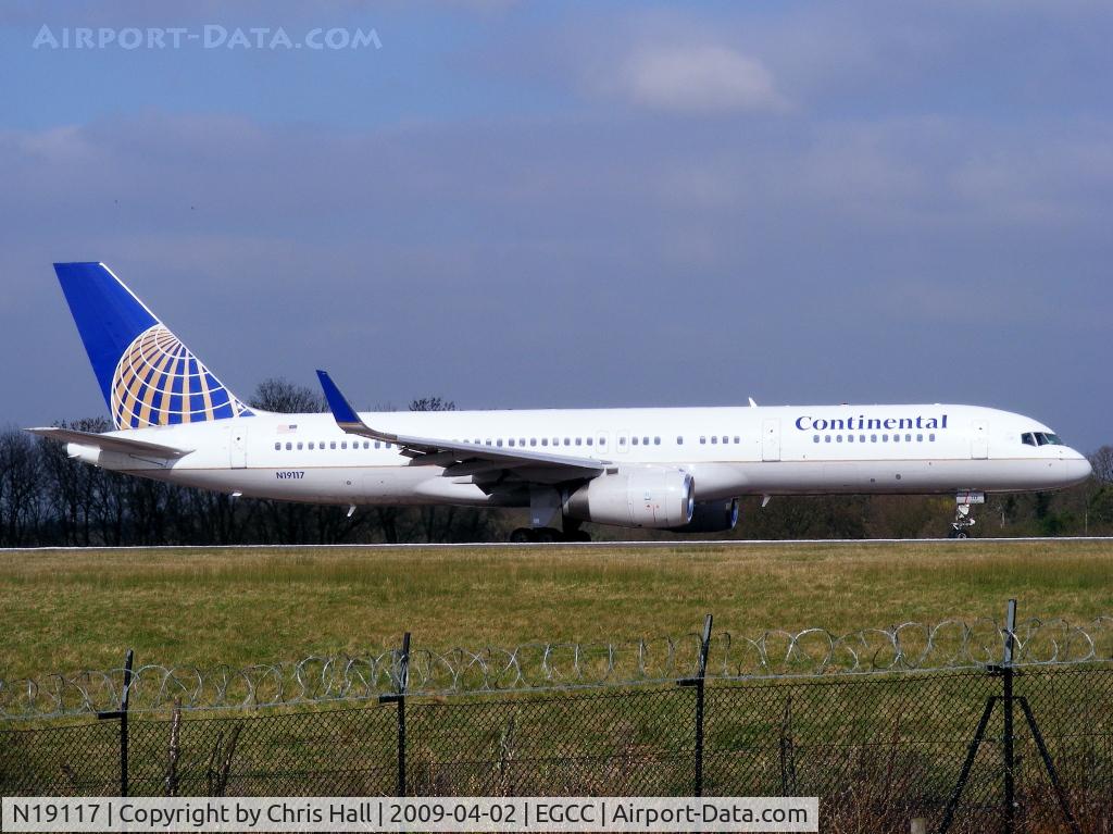 N19117, 1996 Boeing 757-224 C/N 27559, Continental