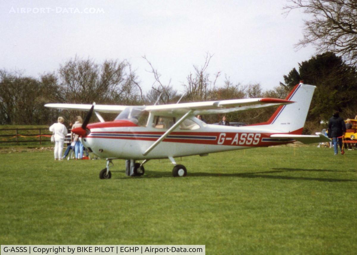 G-ASSS, 1964 Cessna 172E C/N 172-51467, PARKED AT THE WESTERN END OF THE AIRFIELD