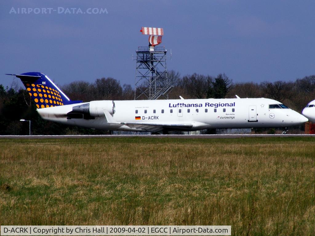 D-ACRK, 2004 Bombardier CRJ-200ER (CL-600-2B19) C/N 7901, Lufthansa Regional operated by Eurowings
