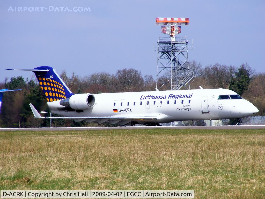 D-ACRK, 2004 Bombardier CRJ-200ER (CL-600-2B19) C/N 7901, Lufthansa Regional operated by Eurowings