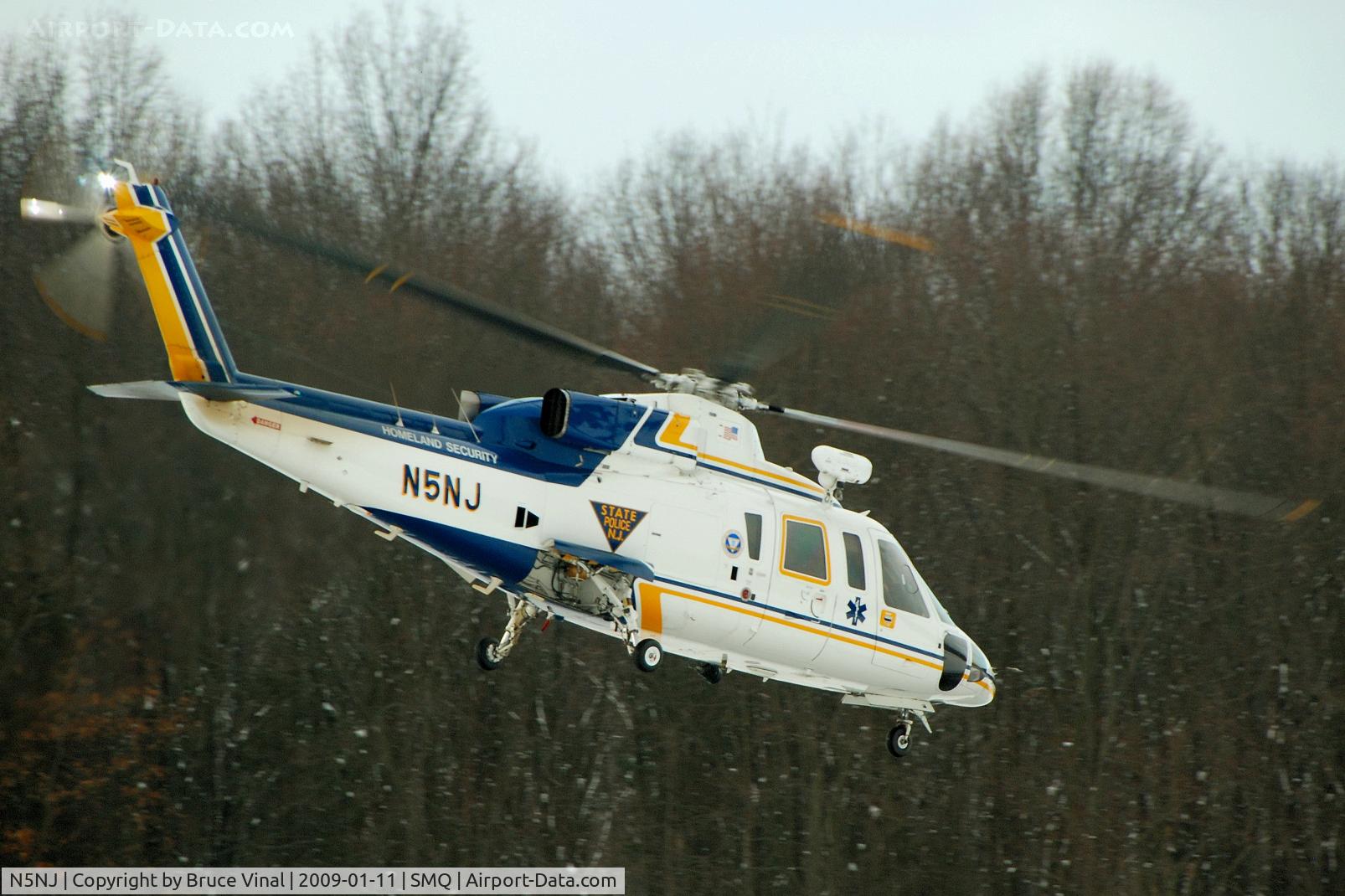 N5NJ, 1988 Sikorsky S-76B C/N 760346, New Jersey State Police Chopper