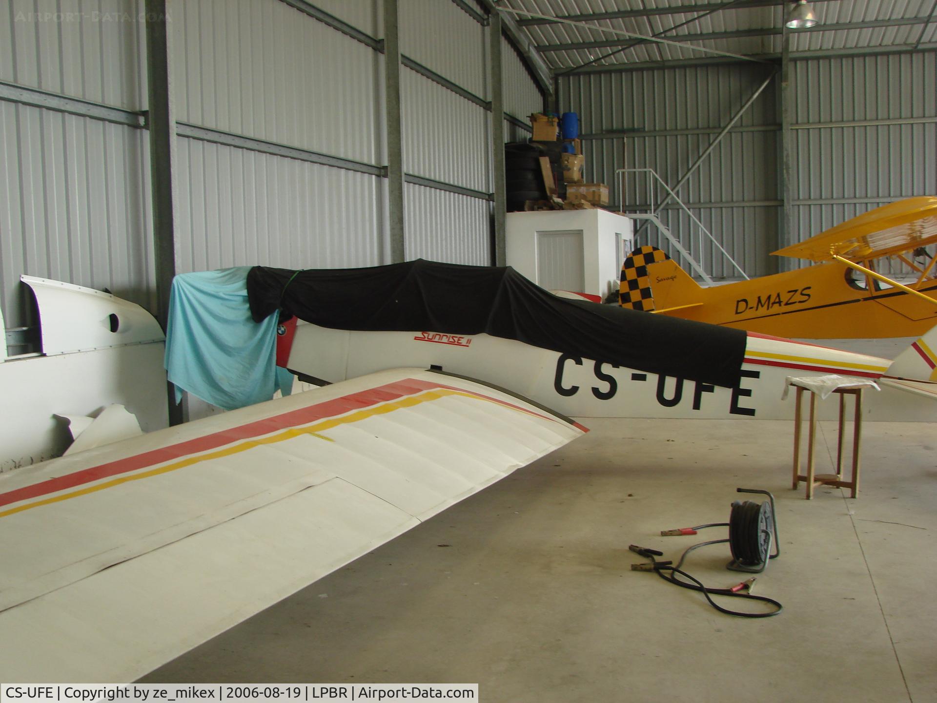 CS-UFE, Sunrise II C/N 1, Homemade airplane at Braga