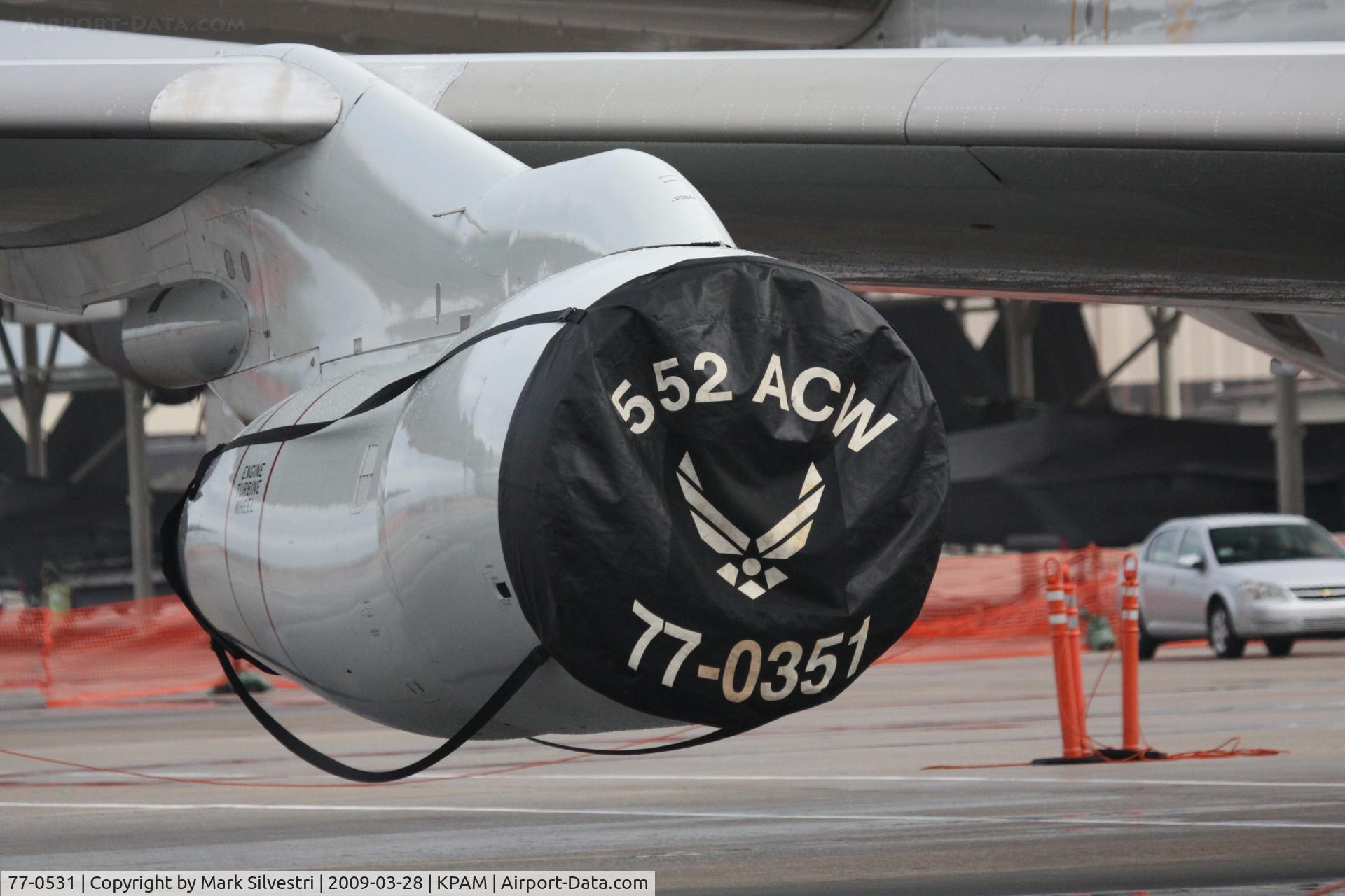 77-0531, Boeing E-3C Sentry C/N 77-0531, 2009 Tyndall AFB Airshow