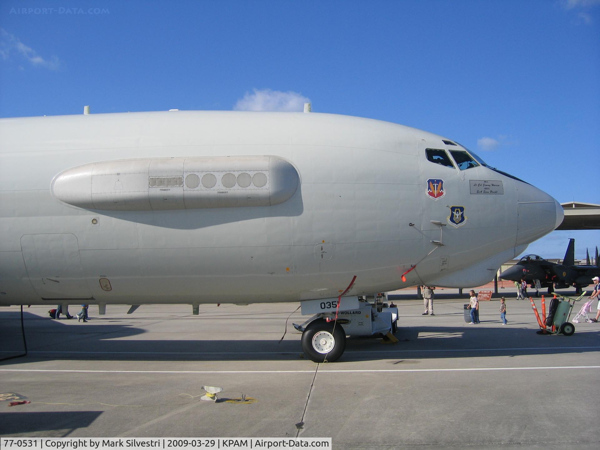 77-0531, Boeing E-3C Sentry C/N 77-0531, 2009 Tyndall AFB Airshow