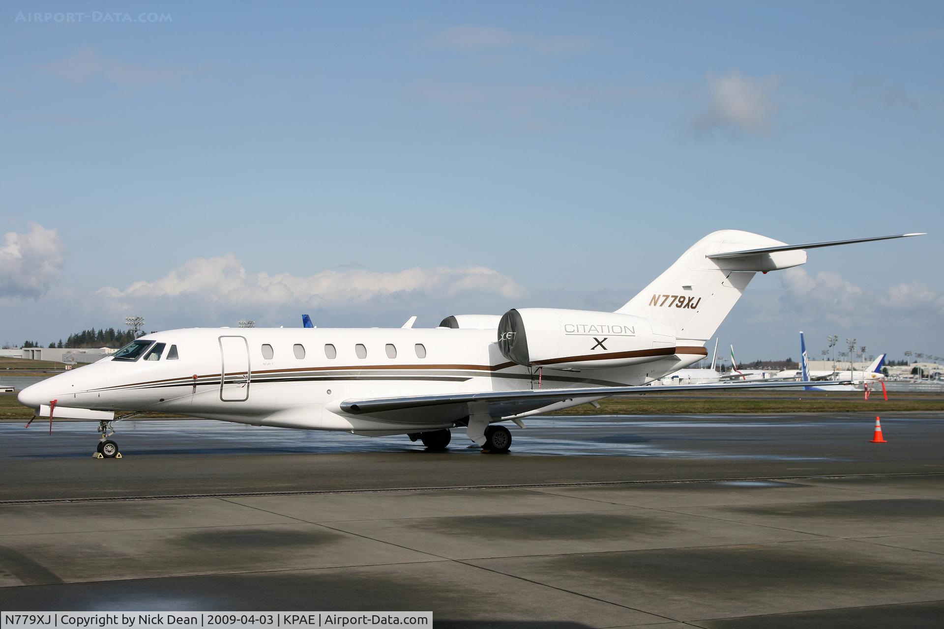 N779XJ, 2007 Cessna 750 Citation X C/N 750-0279, KPAE