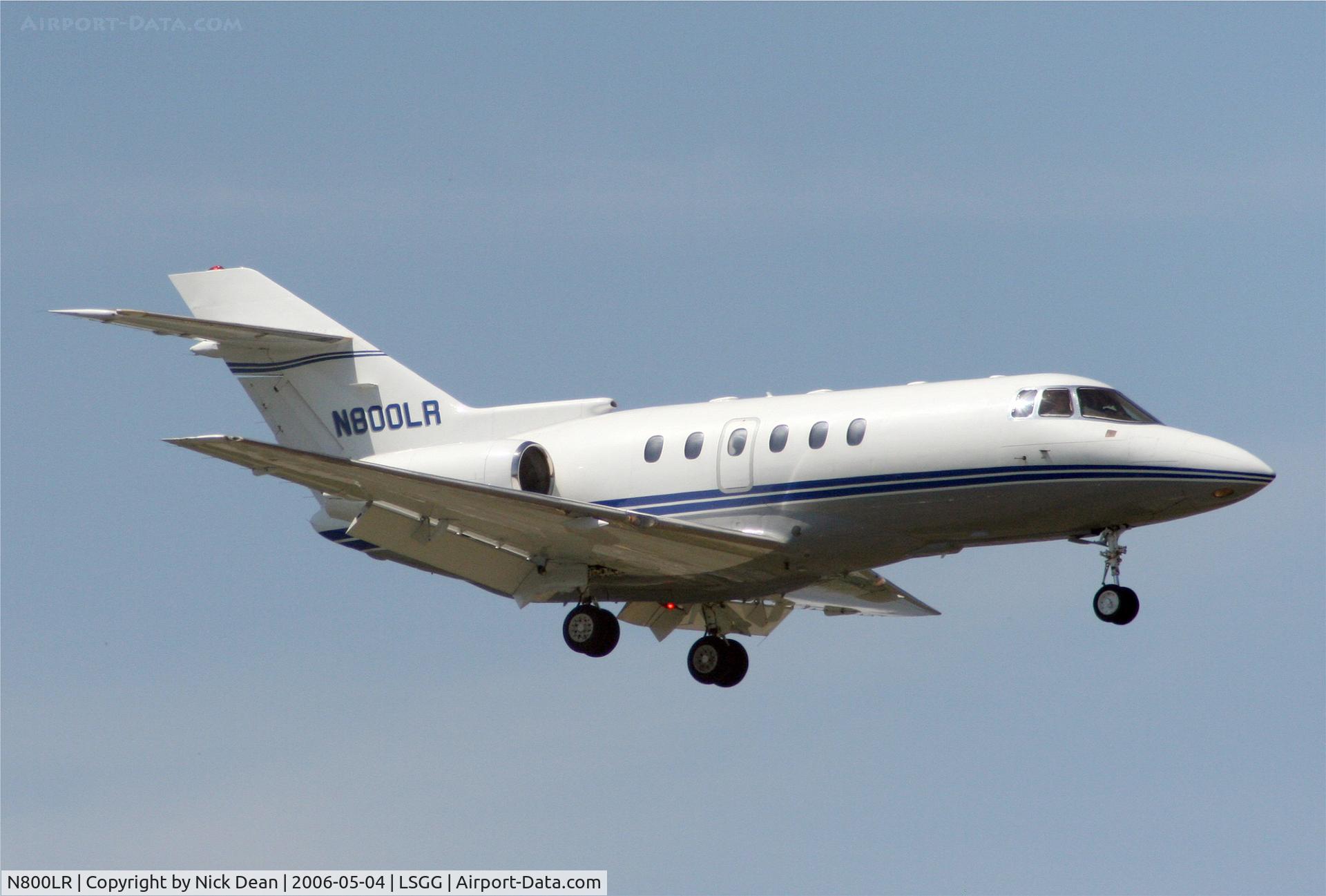 N800LR, 1999 Raytheon Hawker 800XP C/N 258415, LSGG