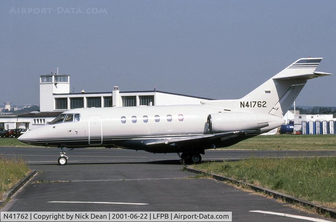 N41762, 1999 Raytheon Hawker 800XP C/N 258456, LFPB Paris Le Bourget