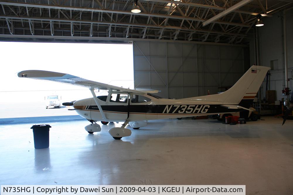 N735HG, 1977 Cessna 182Q Skylane C/N 18265432, @LuxAir