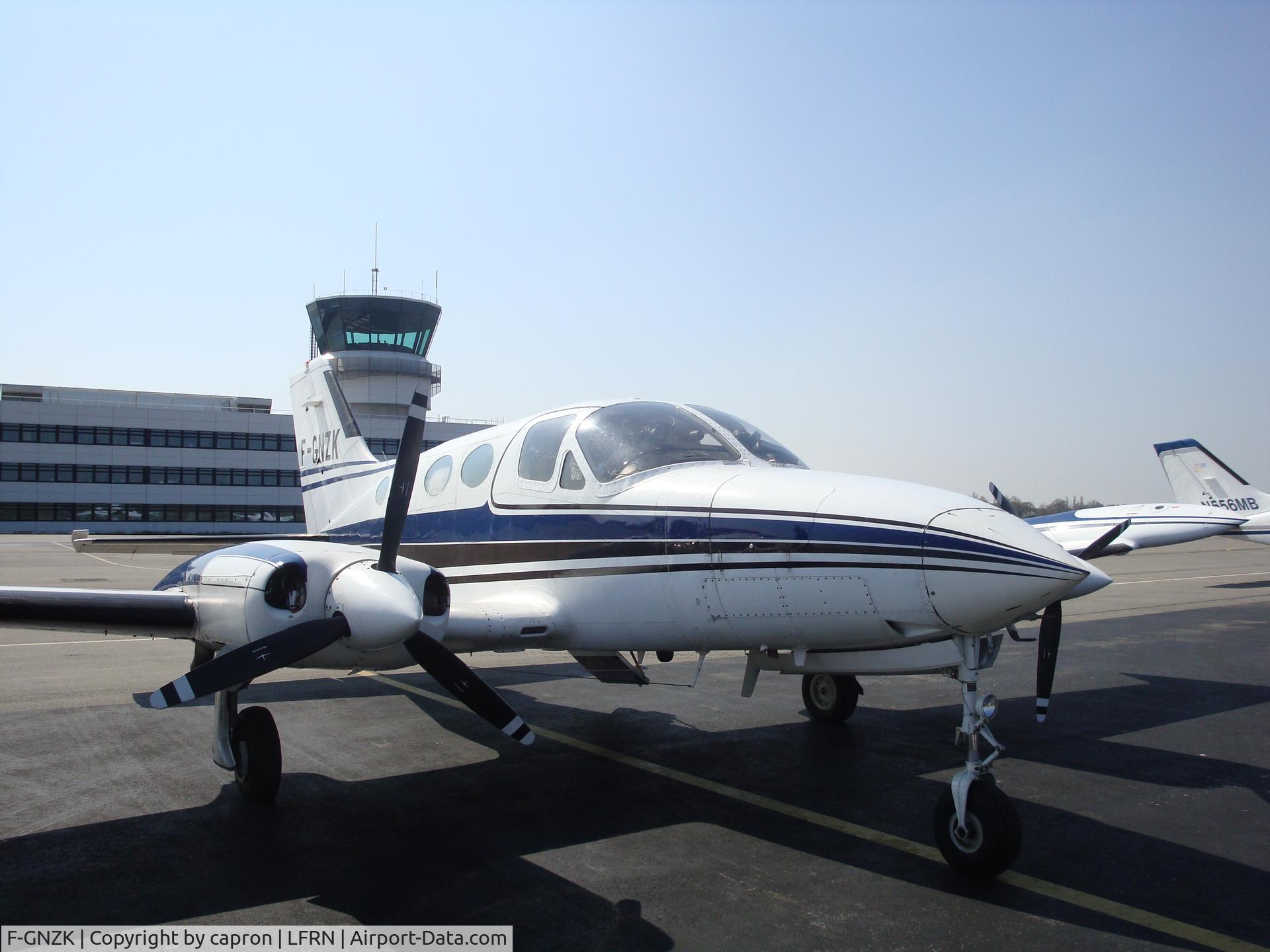 F-GNZK, 1972 Cessna 414 Chancellor C/N 414-0277, cessna 414 F GNZK my plane at rennes