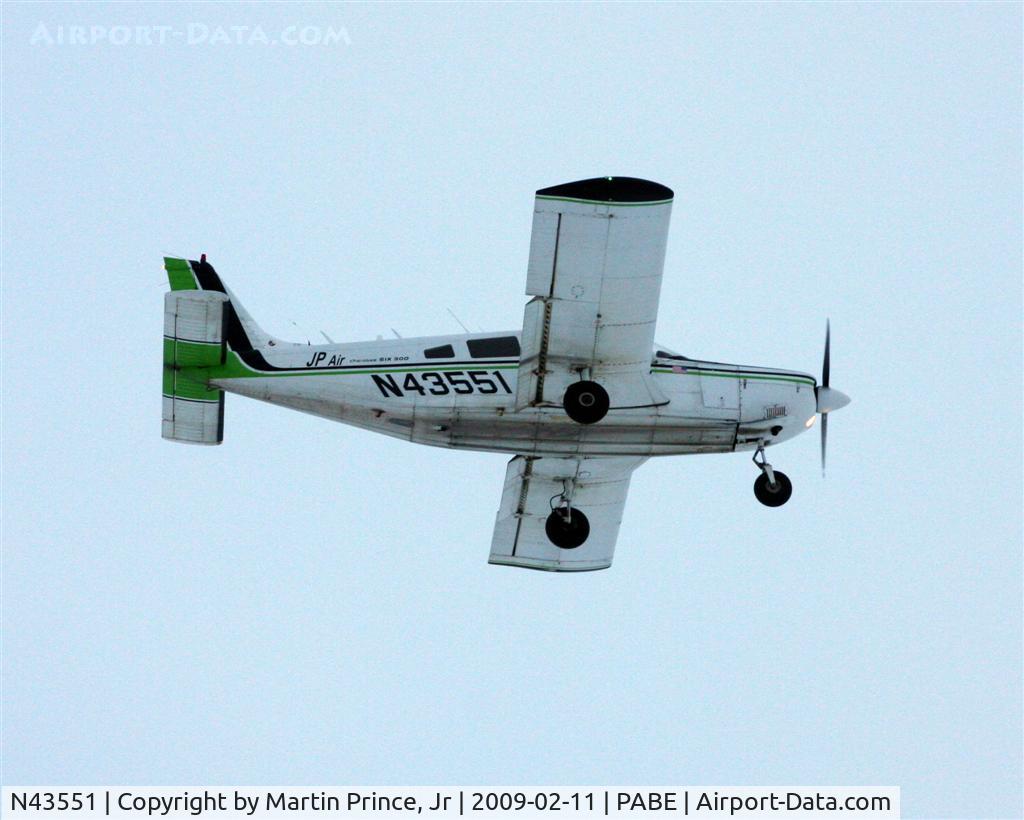 N43551, 1974 Piper PA-32-300 Cherokee Six Cherokee Six C/N 32-7440133, Landing 18 Bethel