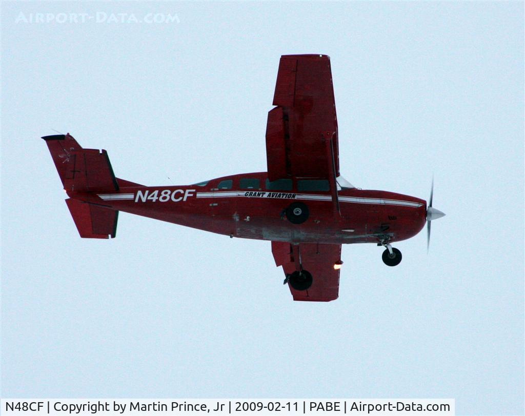 N48CF, 1977 Cessna T207A C/N 20700366, Landing 18 Bethel