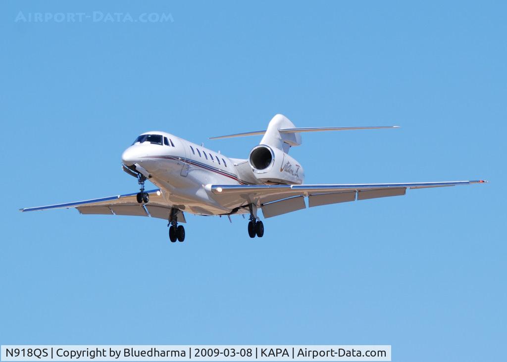 N918QS, 2003 Cessna 750 Citation X Citation X C/N 750-0223, On final approach to 17L.