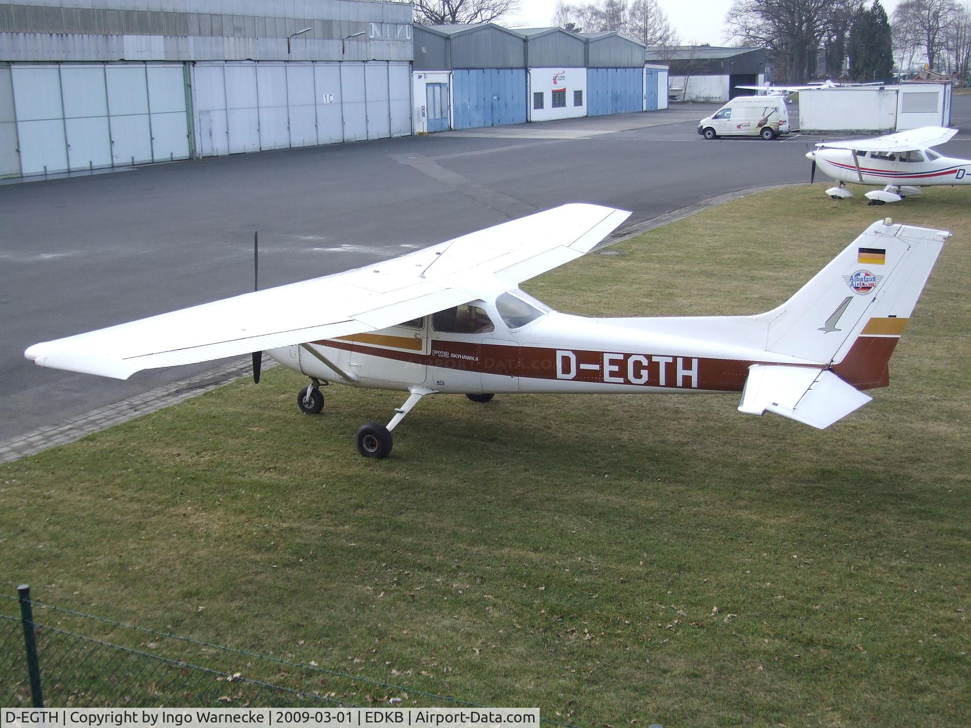 D-EGTH, Reims F172N II Skyhawk C/N 1516, Cessna (Reims) F172N Skyhawk II at Bonn-Hangelar airfield
