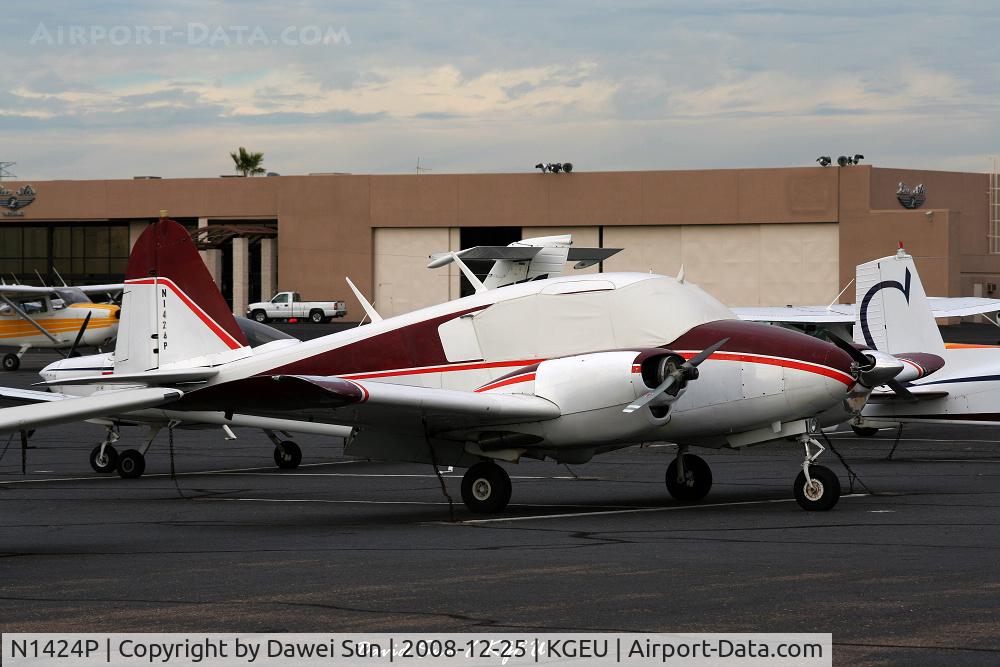 N1424P, Piper PA-23 C/N 23480, Glendale