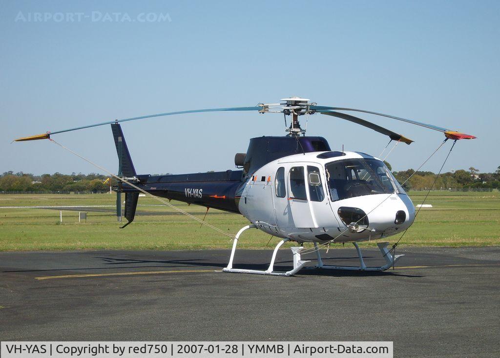 VH-YAS, 1981 Aérospatiale AS-350BA Ecureuil C/N 1459, Squirrel VH-YAS