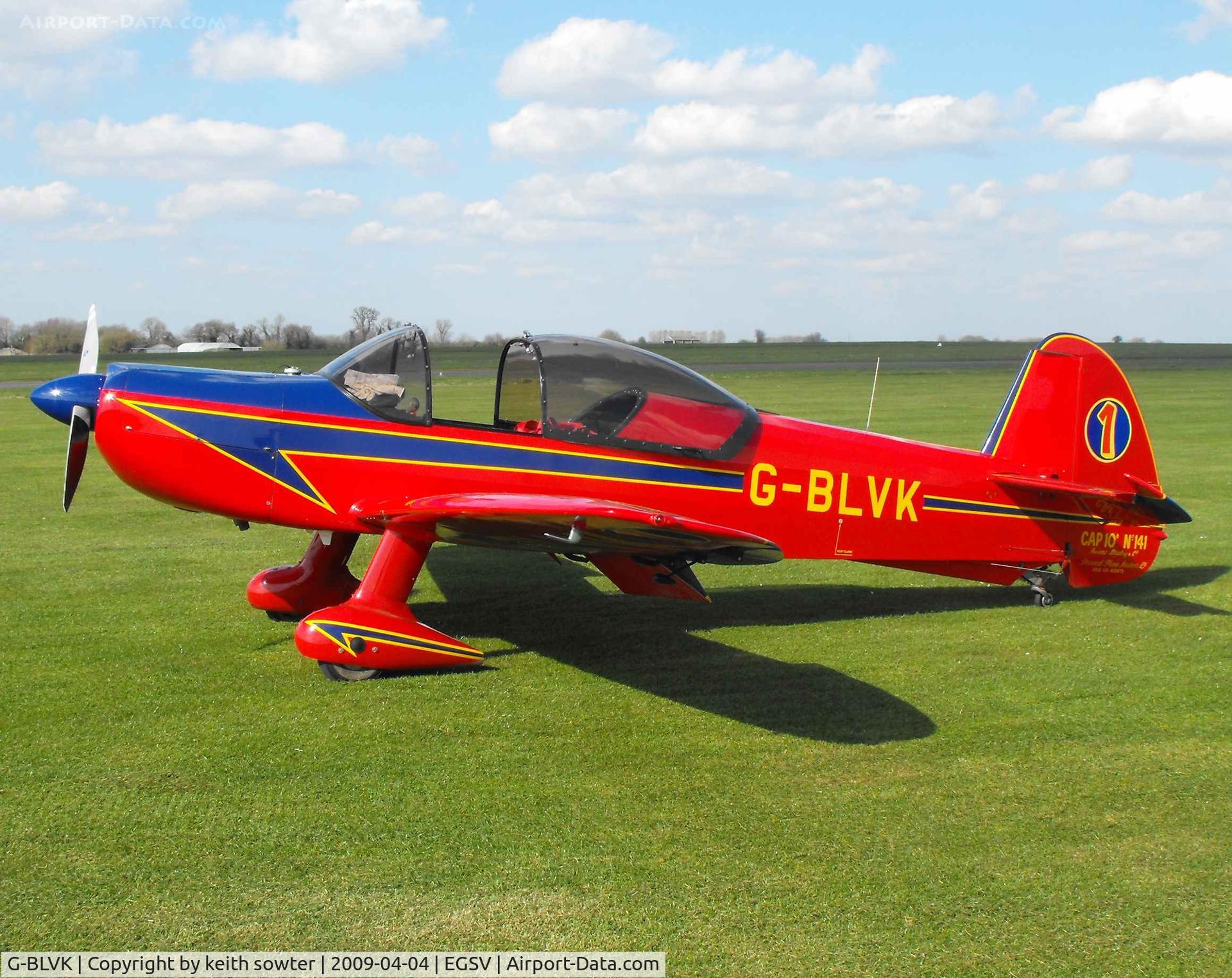 G-BLVK, 1981 Mudry CAP-10B C/N 141, Colourful visitor