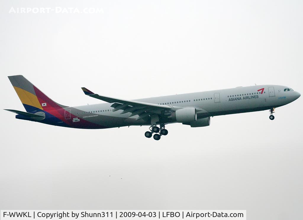 F-WWKL, 2009 Airbus A330-323X C/N 1001, C/n 1001 - To be HL7792
