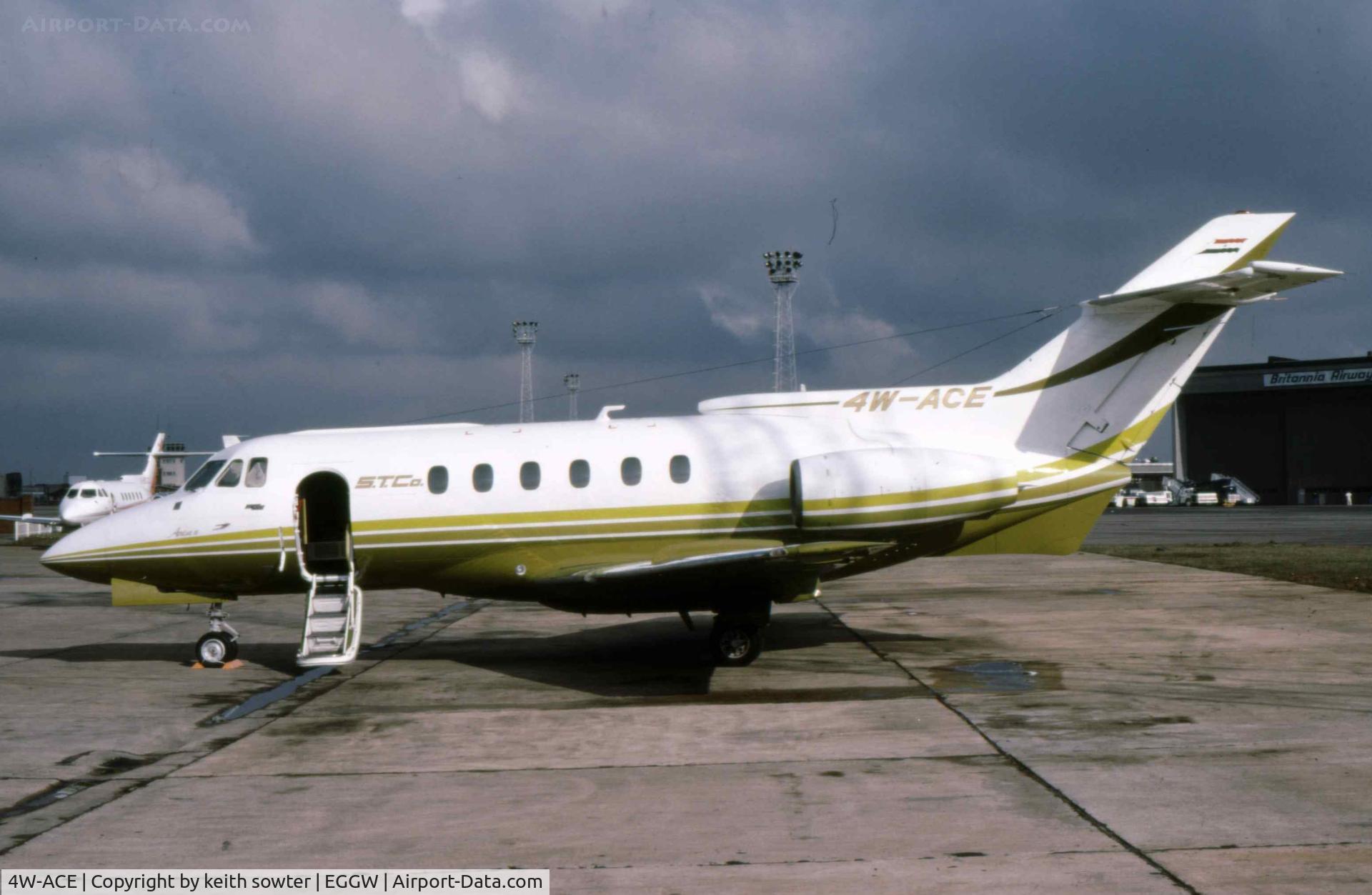 4W-ACE, 1978 British Aerospace HS.125 Series 700B C/N 257046, Based aircraft