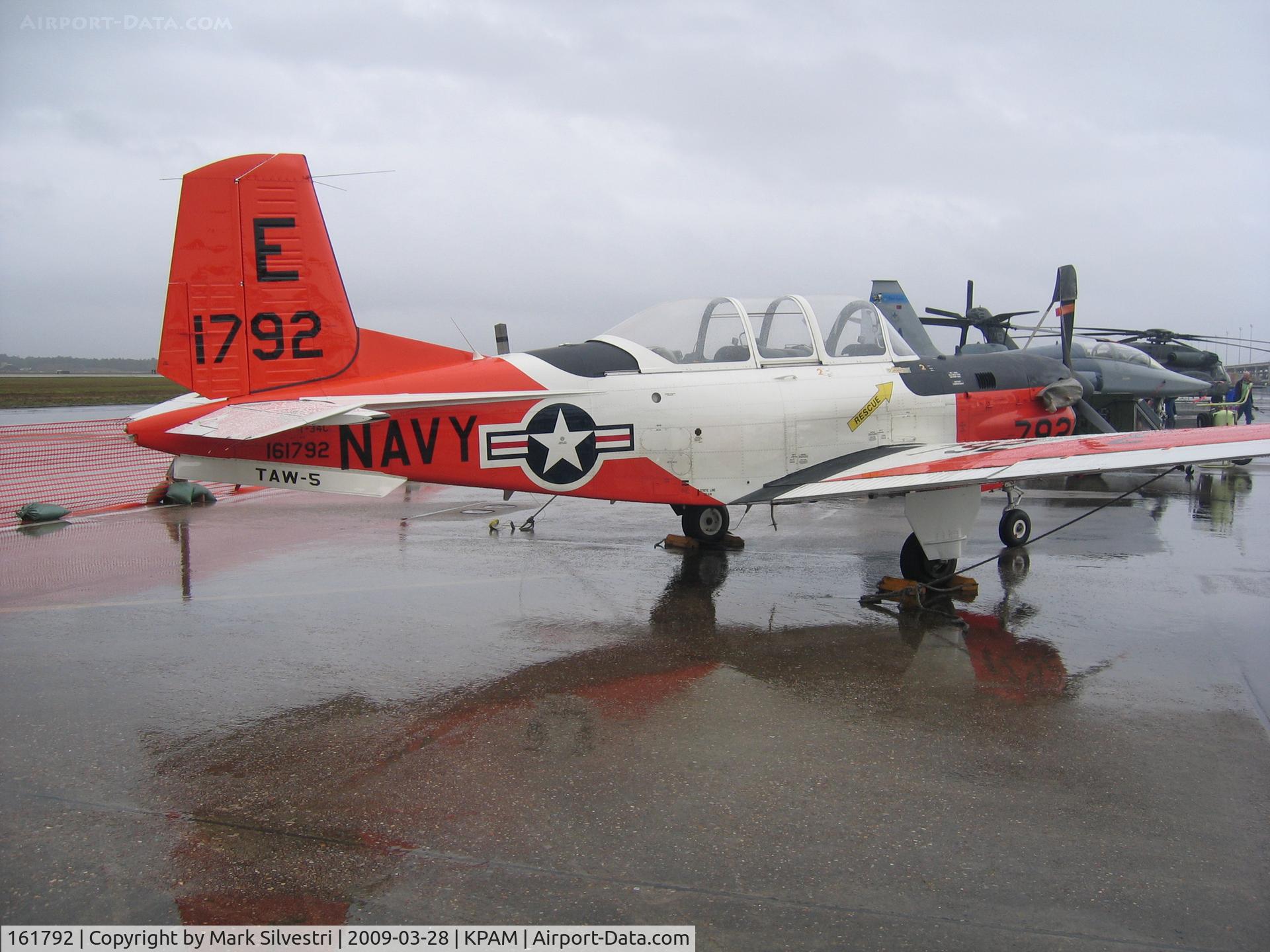 161792, Beech T-34C Turbo Mentor C/N GL-187, 2009 Tyndall AFB Airshow