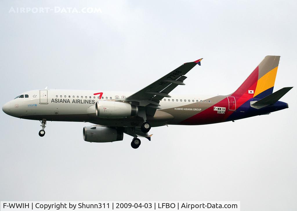 F-WWIH, 2009 Airbus A320-232 C/N 3873, C/n 3873 - To be HL7788