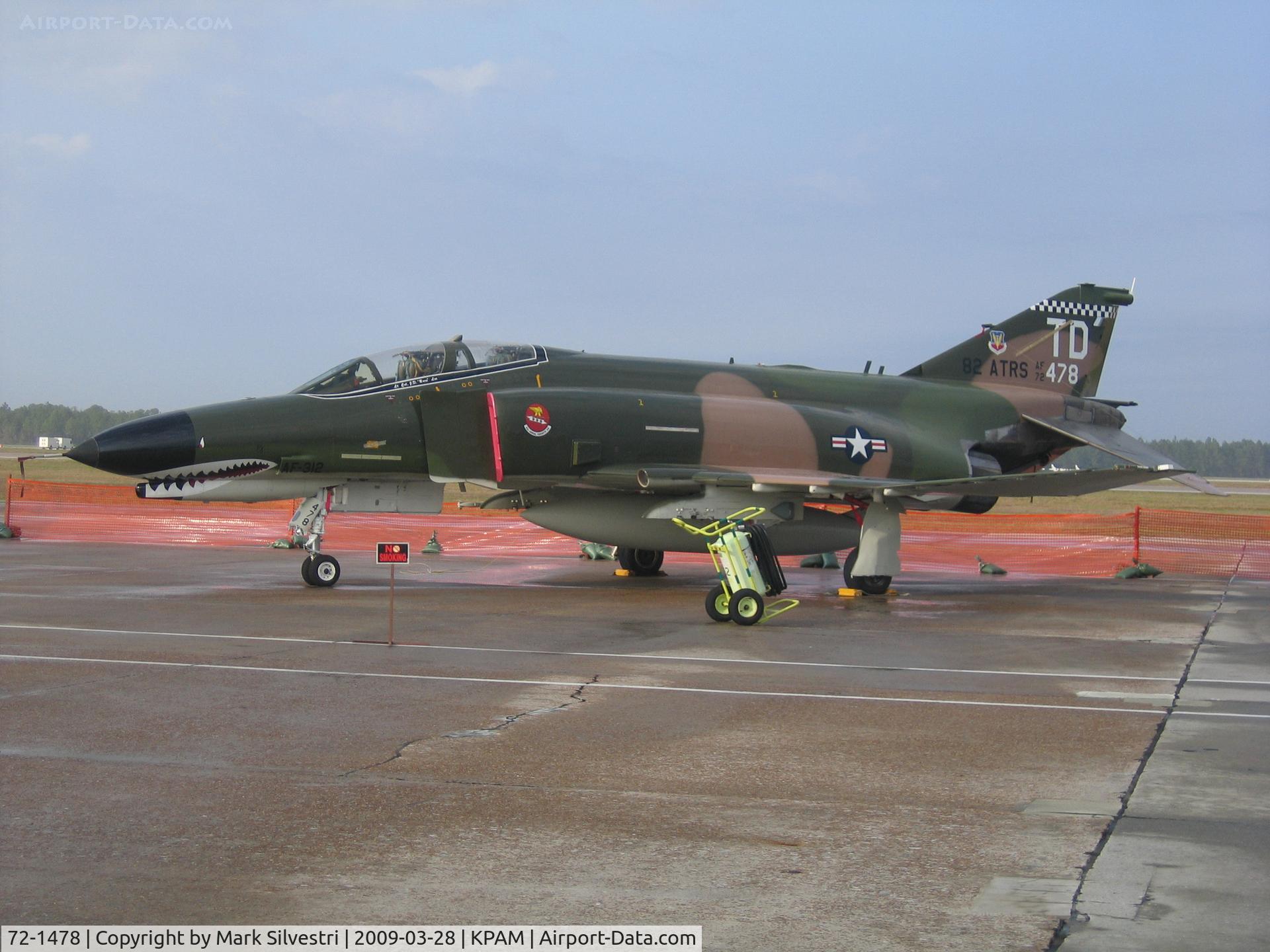 72-1478, 1972 McDonnell Douglas QF-4E Phantom II C/N 4416, 2009 Tyndall AFB Airshow