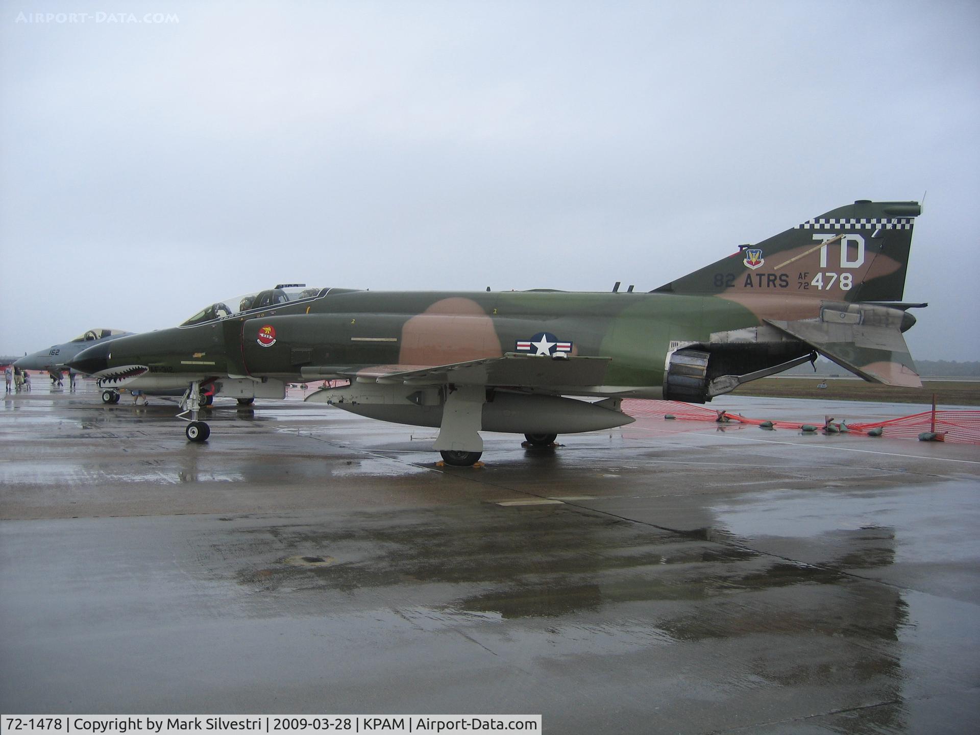72-1478, 1972 McDonnell Douglas QF-4E Phantom II C/N 4416, 2009 Tyndall AFB Airshow