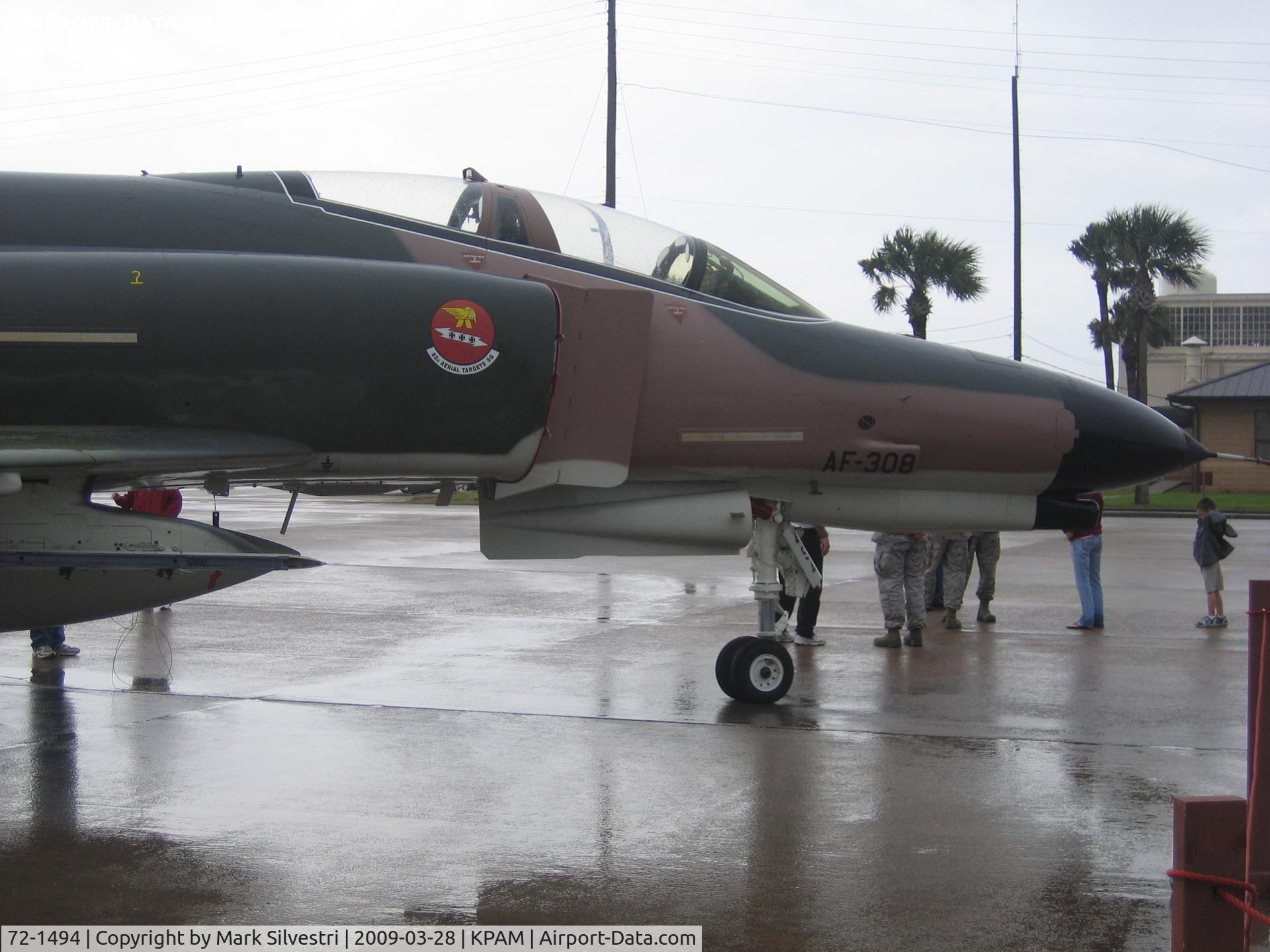 72-1494, McDonnell Douglas QF-4E Phantom II C/N 4498, 2009 Tyndall AFB Airshow