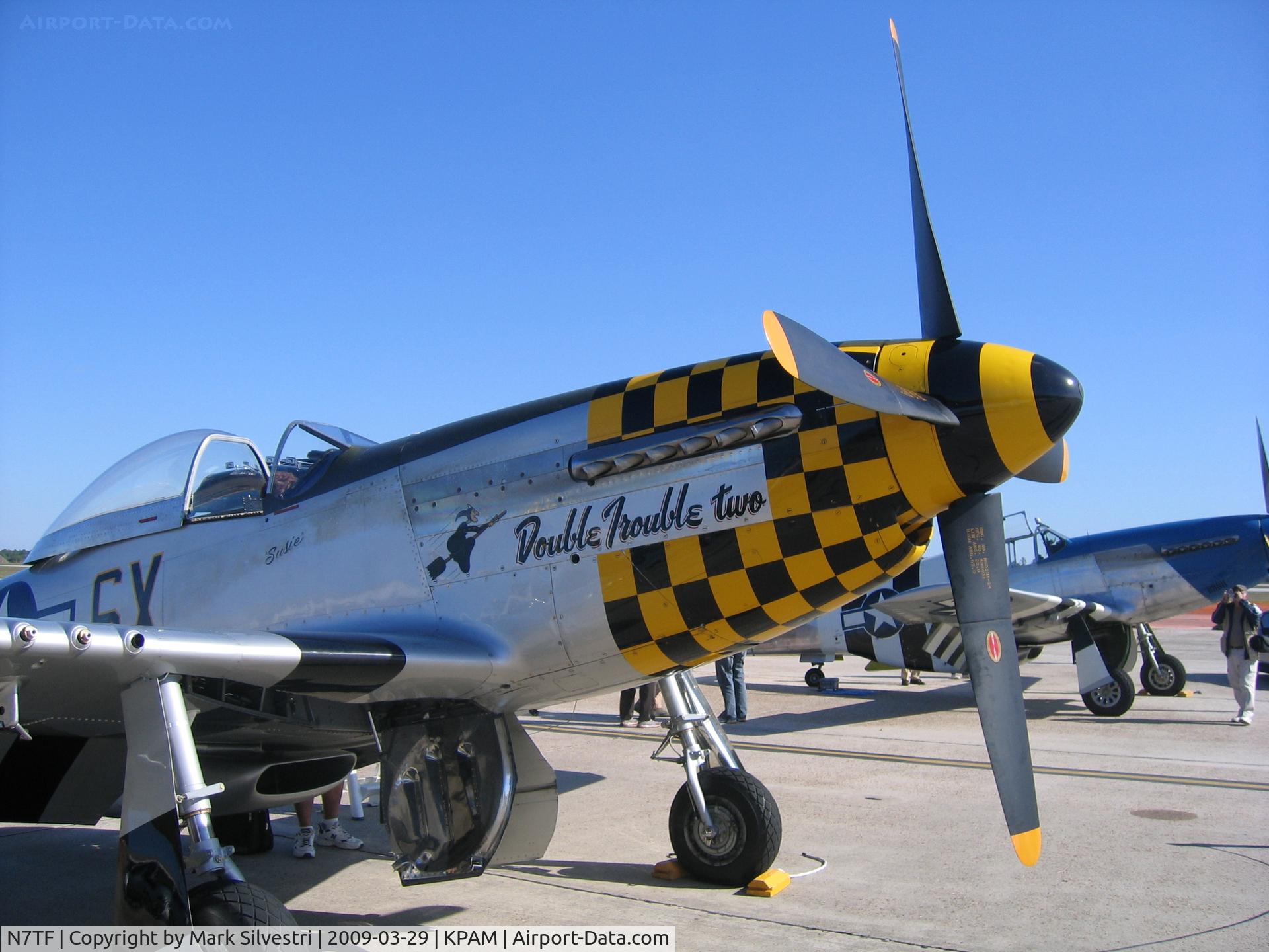 N7TF, 1944 North American P-51D Mustang C/N 44-73856, 2009 Tyndall AFB Airshow