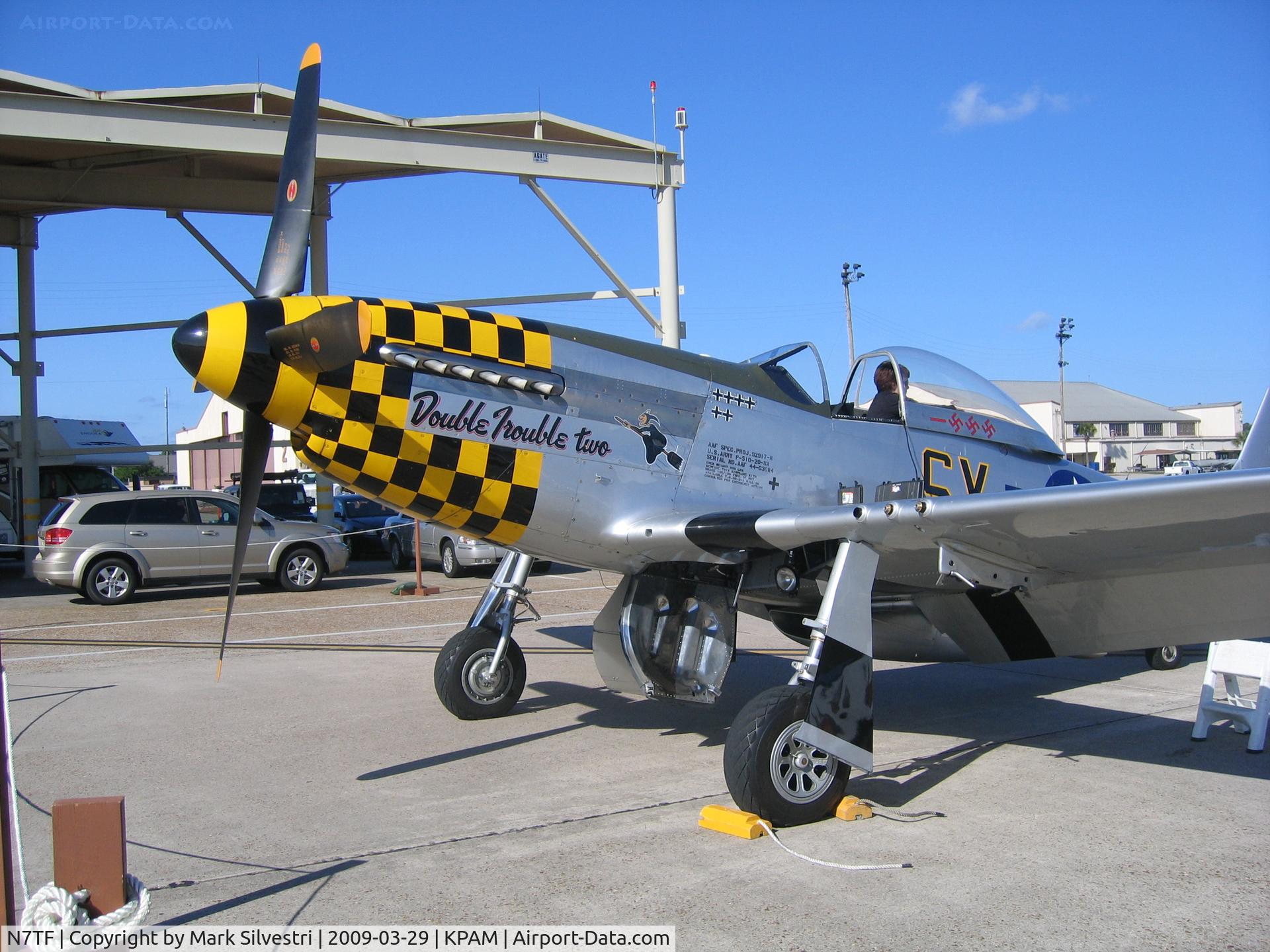 N7TF, 1944 North American P-51D Mustang C/N 44-73856, 2009 Tyndall AFB Airshow