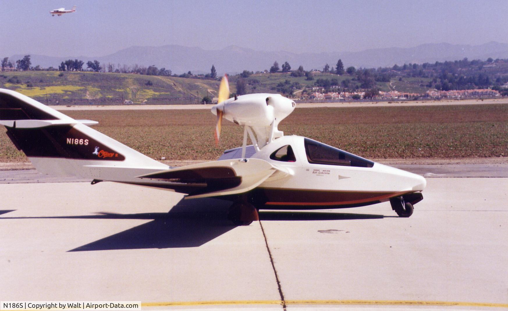 N186S, Pereira Osprey II C/N 831, Taken at Oxnard Airport