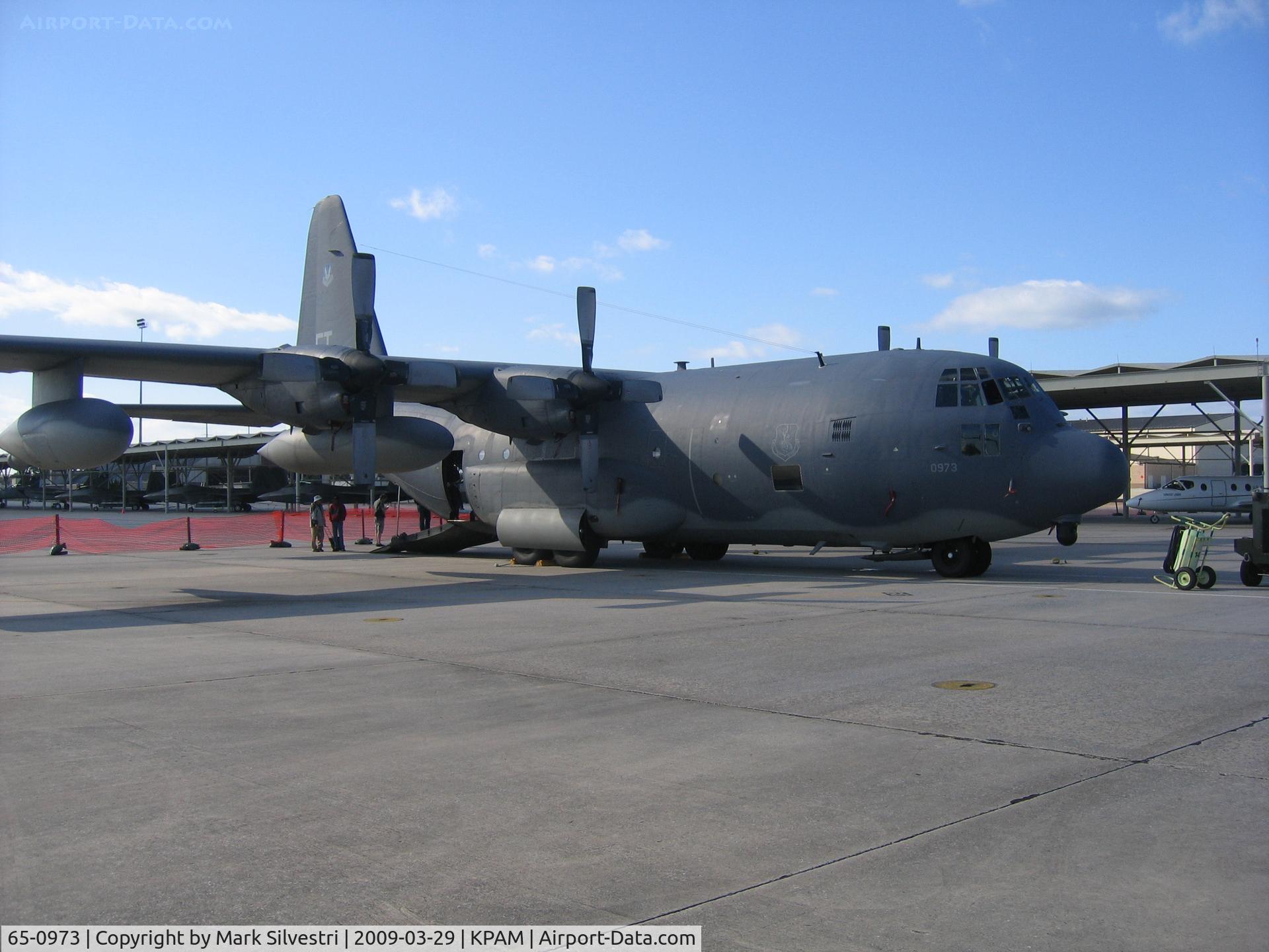 65-0973, Lockheed HC-130P Hercules C/N 382-4121, 2009 Tyndall AFB Airshow