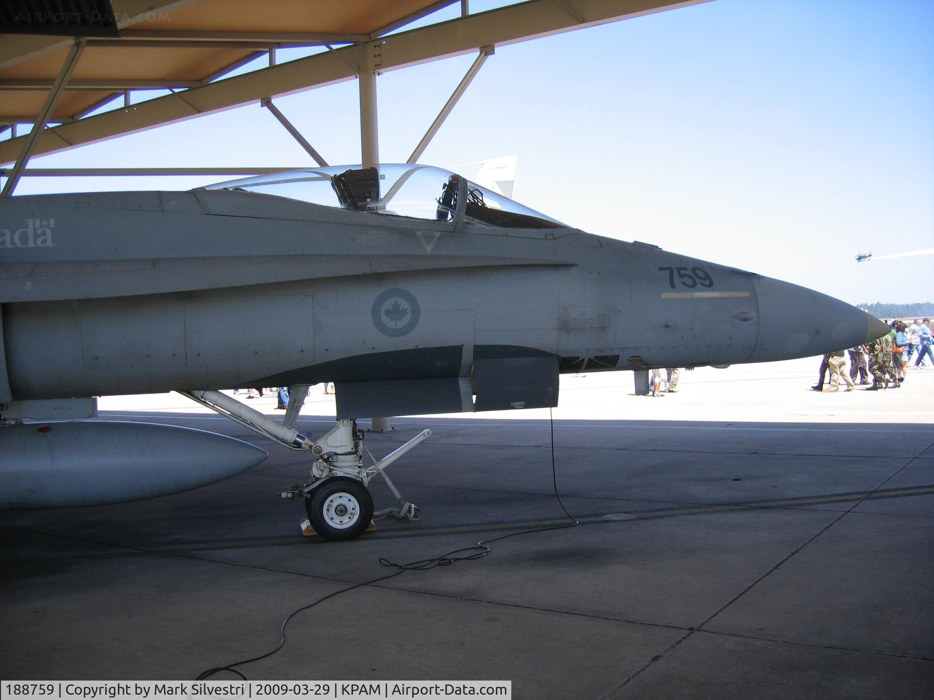 188759, McDonnell Douglas CF-188A Hornet C/N 405/A337, 2009 Tyndall AFB Airshow