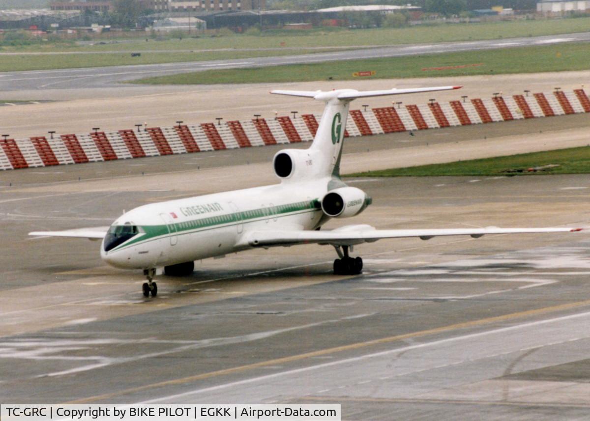 TC-GRC, 1990 Tupolev Tu-154M C/N 90A834, GREENAIR TUPOLEV TU-154M