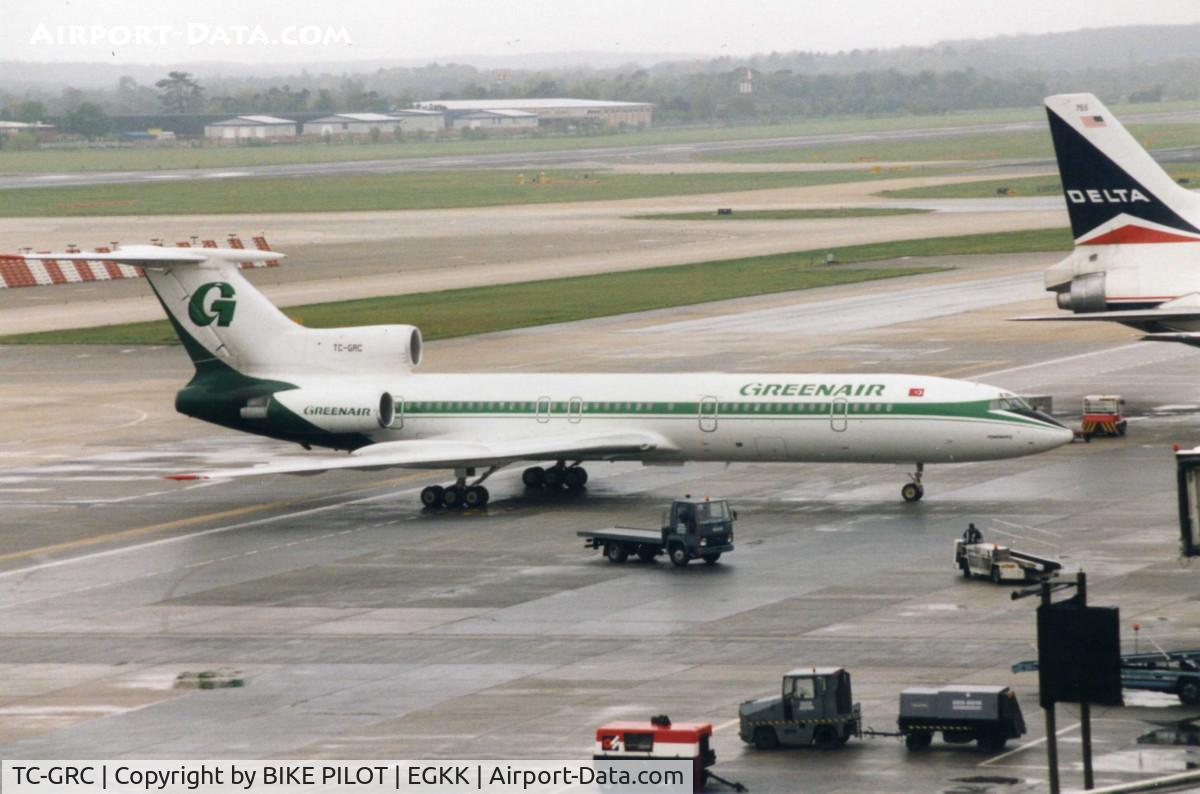 TC-GRC, 1990 Tupolev Tu-154M C/N 90A834, GREENAIR TUPOLEV TU-154M